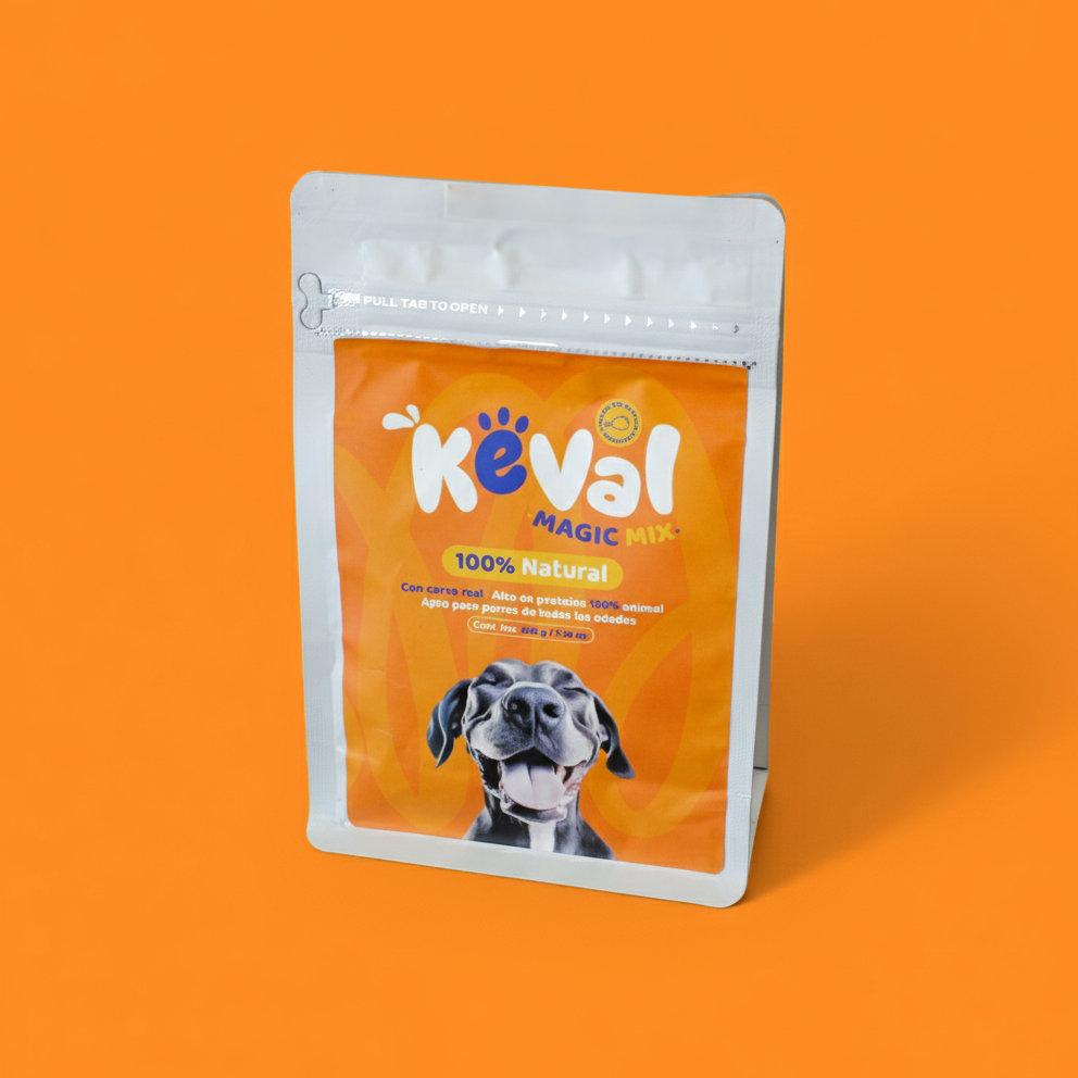 Magic Mix Pollo, Zanahoria y Frutas