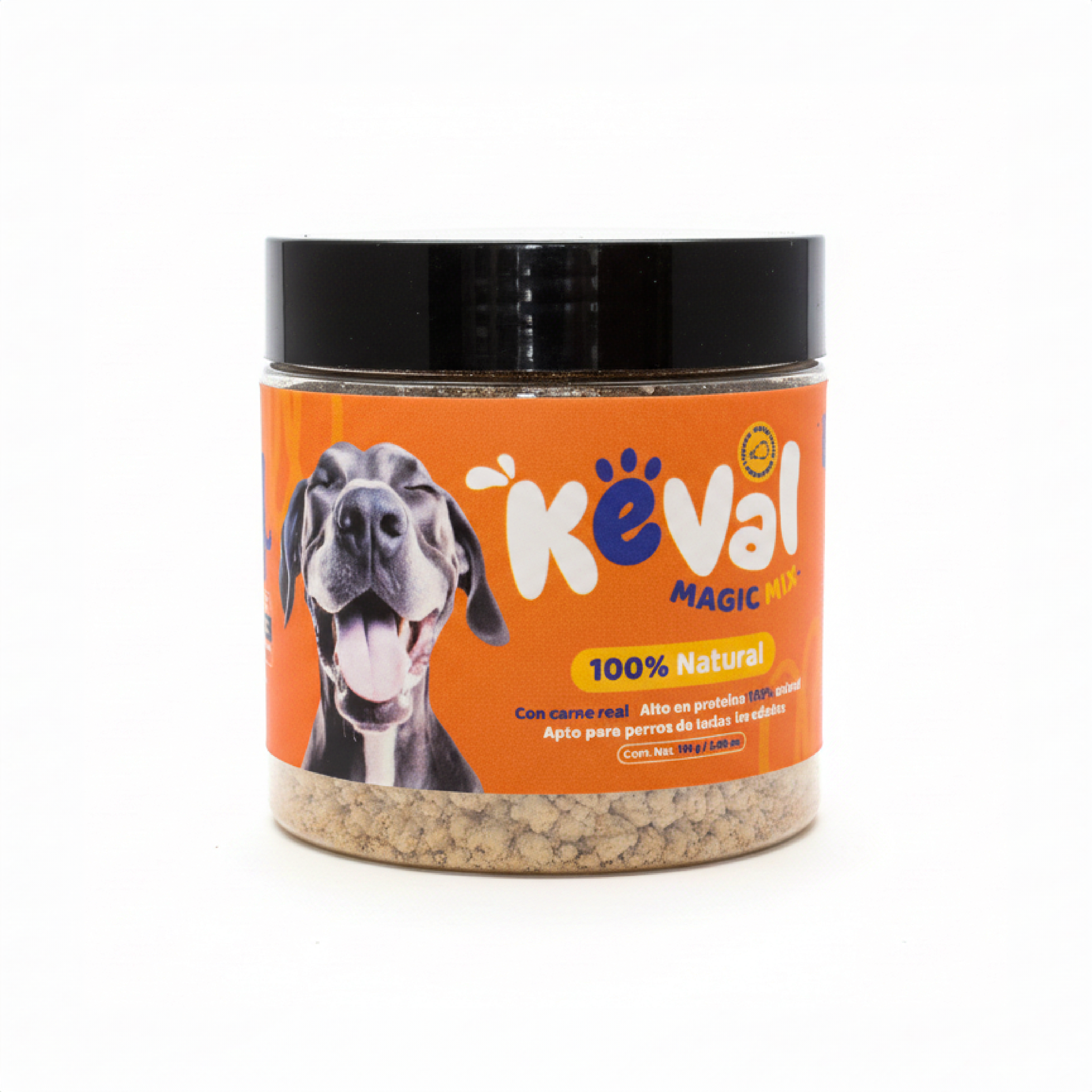 Mix de pollo, zanahoria y frutas